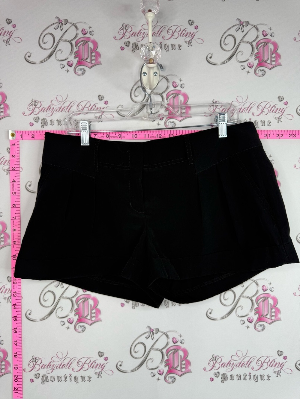 Express shorts pleated cute sailor Black Women’s Shorts